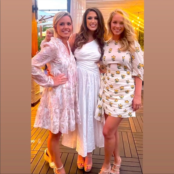 Zimmermann Dresses Zimmermann White Asymmetric Midi Dress Sz Au Us